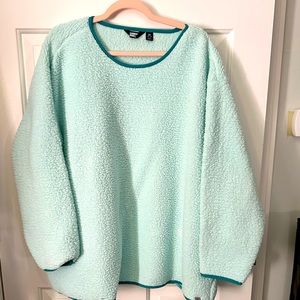 Lands’ End Cozy Sherpa Sweatshirt